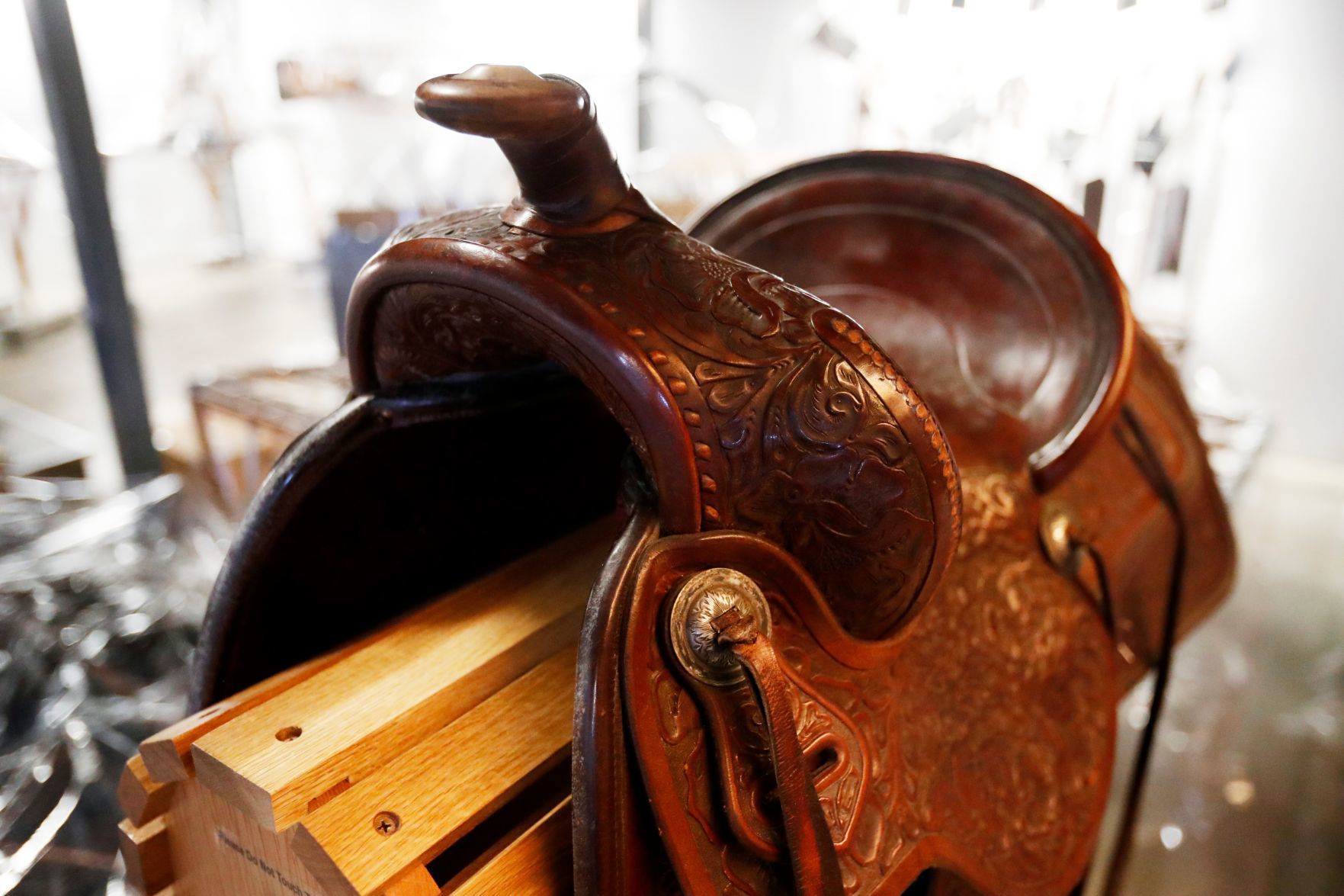 Will James' parade saddle